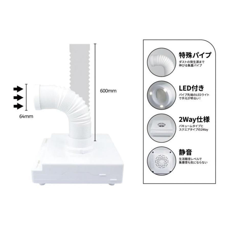 【WSPT JAPAN】2WAY集塵機 /ヴァンスーサーIIの画像