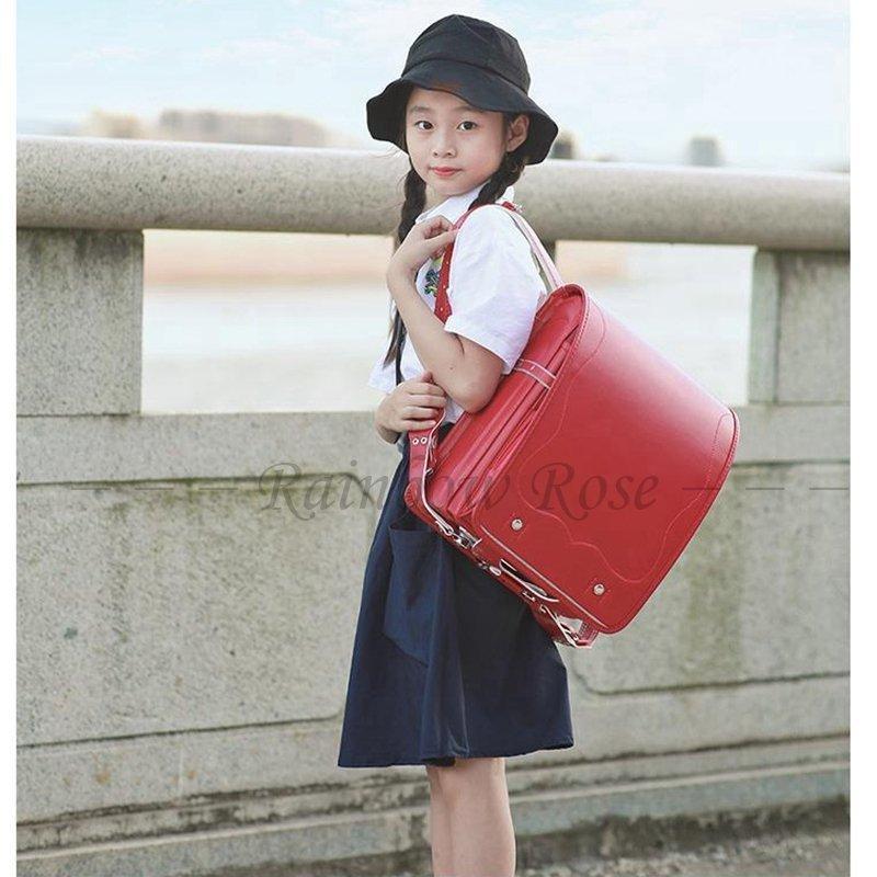 ランドセル学生鞄 女 男 ピンク 赤 ブラック パープル 女の子 男の子