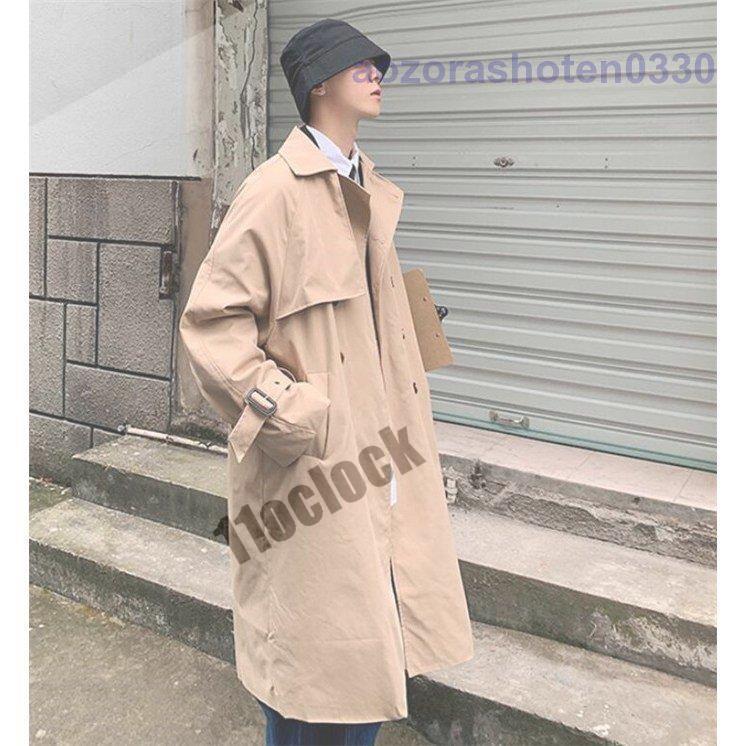 トレンチコート メンズ コート ロングコート カジュアル 秋 大きい