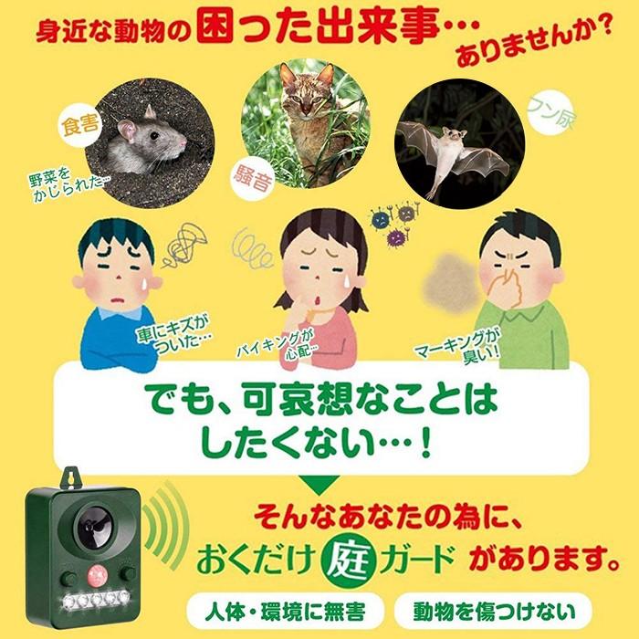 動物撃退器 害獣対策 猫よけ ソーラー充電式 超音波 強力フラッシュ 防水設計 ネズミ 野良猫 野良犬こうもりなど対応 Dwquzhuqi04 1 11o Clock 通販 Yahoo ショッピング