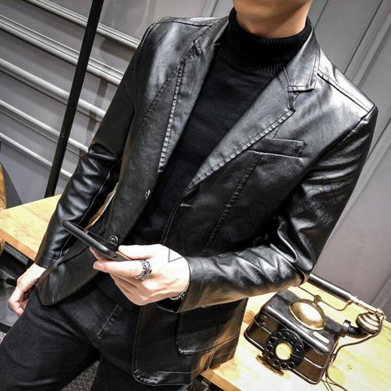レザージャケット テーラードジャケット メンズ バイク用 ビジネス