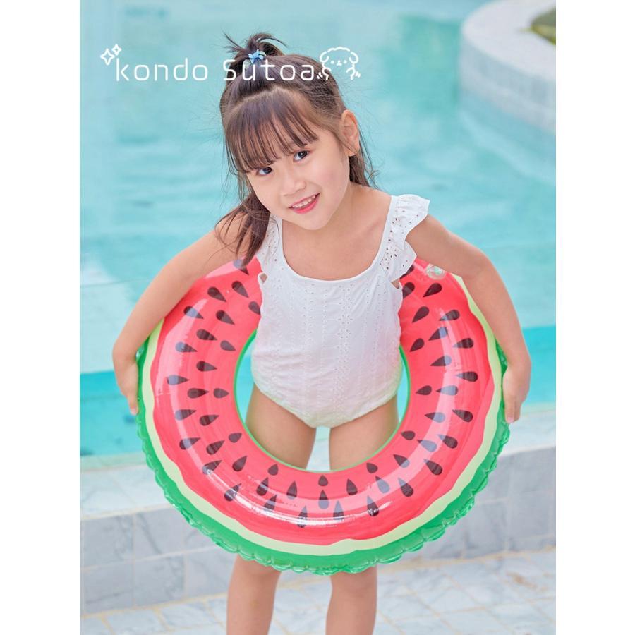 在庫処分セール！ 浮き輪 子供 大人用 サイズ 120 90 スイカ ドーナツ おしゃれ 浮輪 ウキワ 腰 70cm 80cm |  | 20