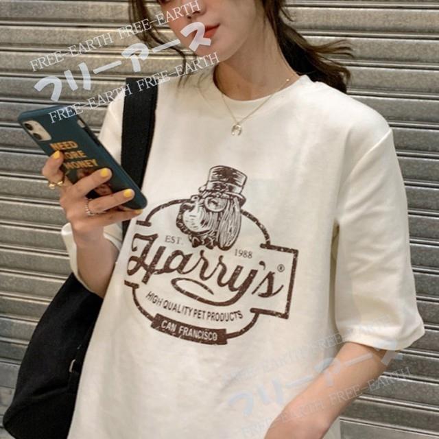 Tシャツ レディース 半袖 ロゴ プリント 34色 春 夏 トップス 