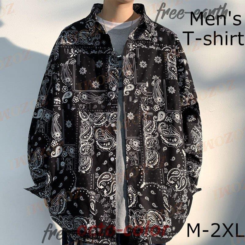 ペイズリー柄 シャツ メンズ 柄シャツ おしゃれ アロハシャツ メンズ