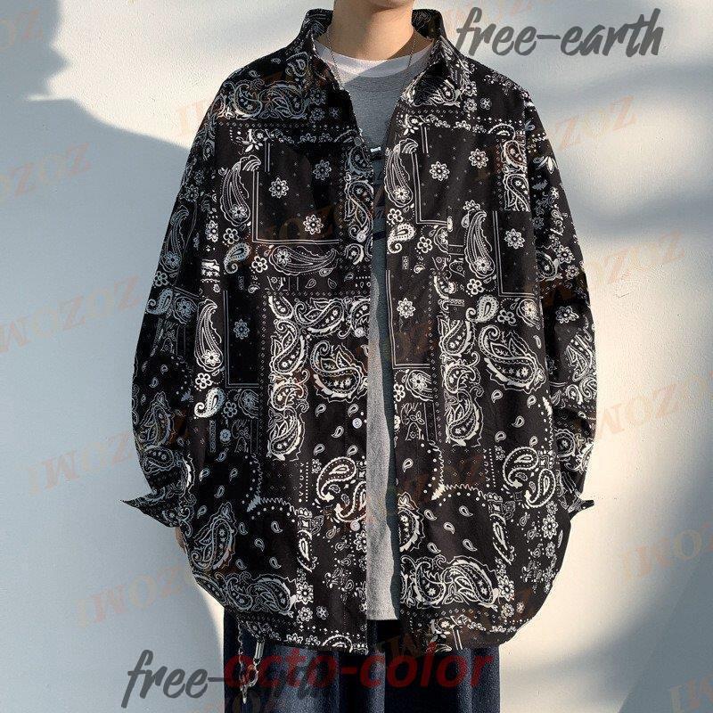 ペイズリー柄 シャツ メンズ 柄シャツ おしゃれ アロハシャツ メンズ