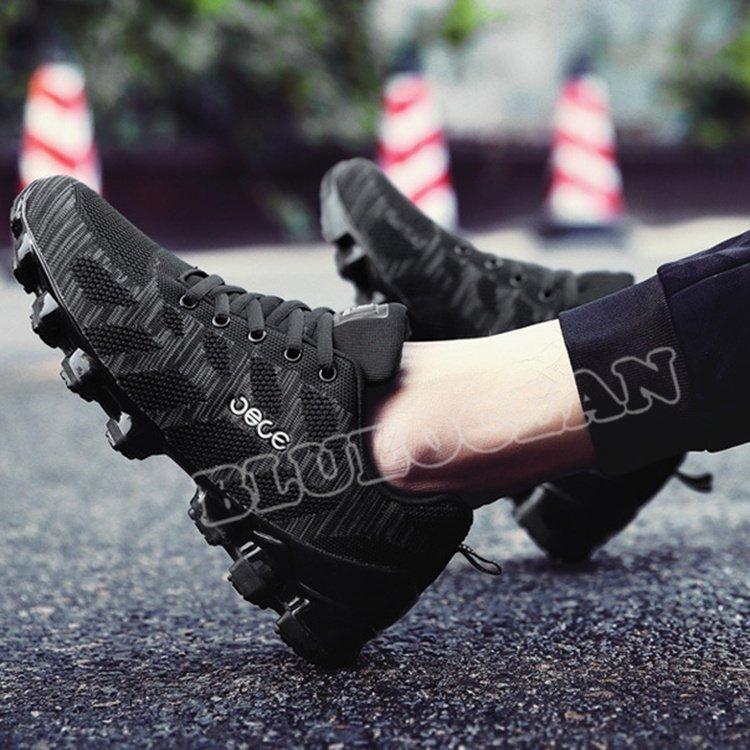 スニーカー メンズ ランニングシューズ ウォーキング トレッキングシューズ 厚底 疲れにくい 通気性 超軽量 スポーツ アウトドア かっこいい 靴 韓国風 春夏秋冬 |  | 04