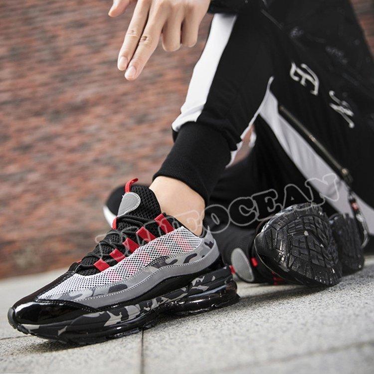 スニーカー メンズ ランニングシューズ ウォーキング トレッキングシューズ 厚底 疲れにくい 通気性 超軽量 スポーツ アウトドア かっこいい 靴 韓国風 春夏秋冬 |  | 10