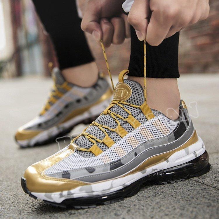 スニーカー メンズ ランニングシューズ ウォーキング トレッキングシューズ 厚底 疲れにくい 通気性 超軽量 スポーツ アウトドア かっこいい 靴 韓国風 春夏秋冬 |  | 06