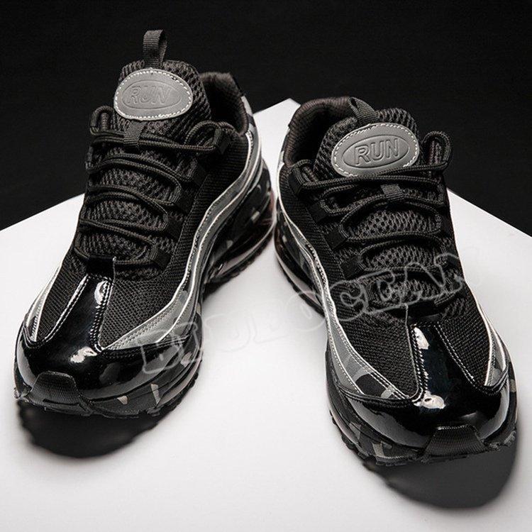 スニーカー メンズ ランニングシューズ ウォーキング トレッキングシューズ 厚底 疲れにくい 通気性 超軽量 スポーツ アウトドア かっこいい 靴 韓国風 春夏秋冬 |  | 09