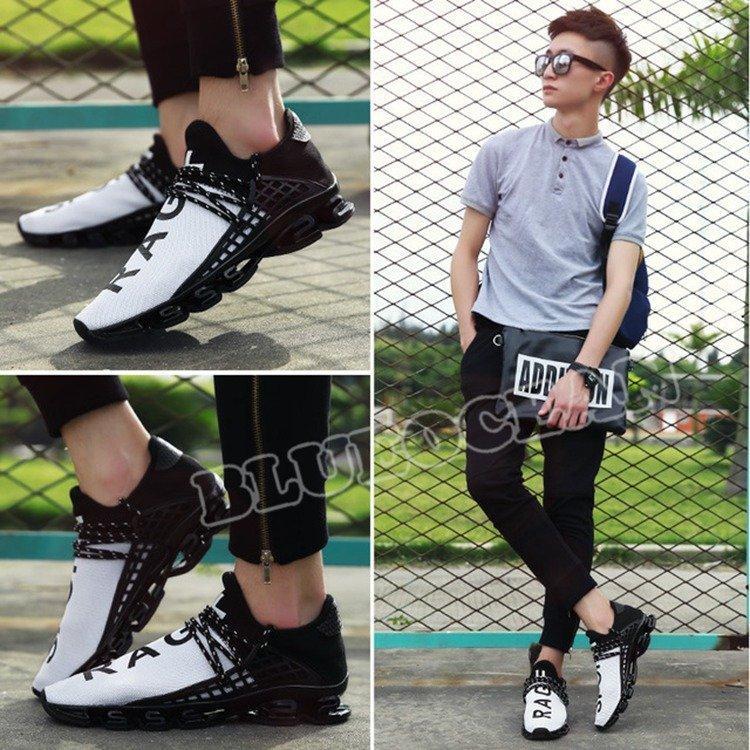 スニーカー メンズ ランニングシューズ ウォーキング トレッキングシューズ 厚底 疲れにくい 通気性 超軽量 スポーツ アウトドア かっこいい 靴 韓国風 春夏秋冬 |  | 02