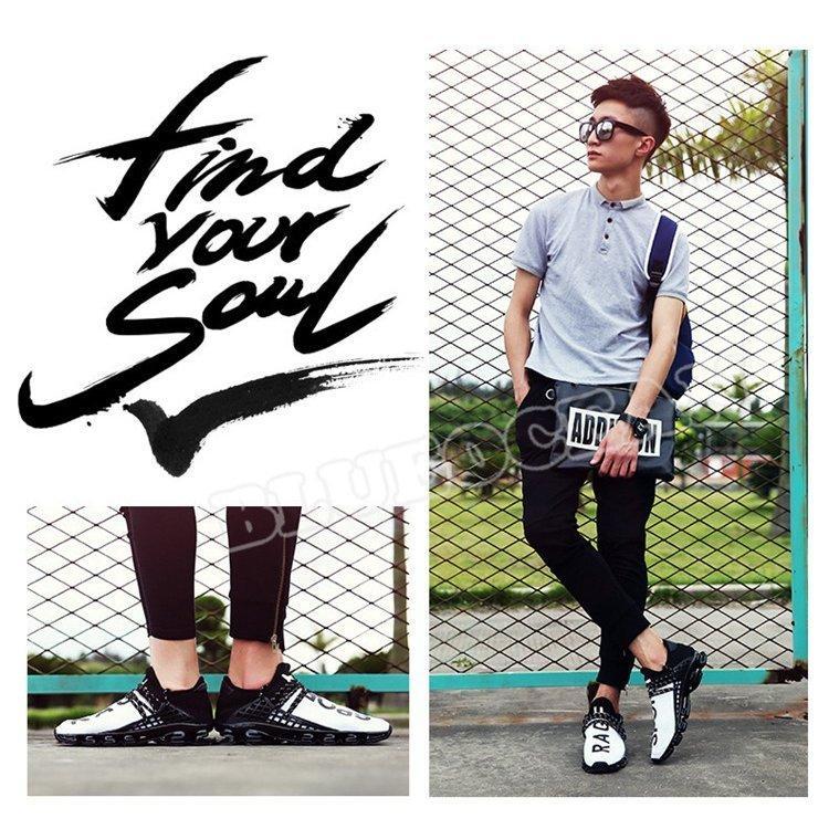 スニーカー メンズ ランニングシューズ ウォーキング トレッキングシューズ 厚底 疲れにくい 通気性 超軽量 スポーツ アウトドア かっこいい 靴 韓国風 春夏秋冬 |  | 06