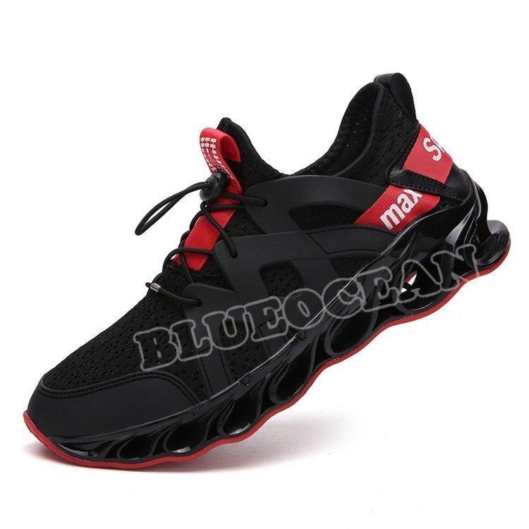 スニーカー メンズ ランニングシューズ ウォーキング トレッキングシューズ 厚底 疲れにくい 通気性 超軽量 スポーツ アウトドア かっこいい 靴 韓国風 春夏秋冬 |  | 11