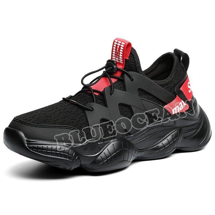 スニーカー メンズ ランニングシューズ ウォーキング トレッキングシューズ 厚底 疲れにくい 通気性 超軽量 スポーツ アウトドア かっこいい 靴 韓国風 春夏秋冬 |  | 04