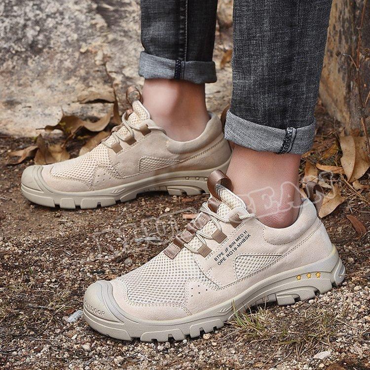 スニーカー メンズ ランニングシューズ ウォーキング トレッキングシューズ 厚底 疲れにくい 通気性 超軽量 スポーツ アウトドア かっこいい 靴 韓国風 春夏秋冬 |  | 03