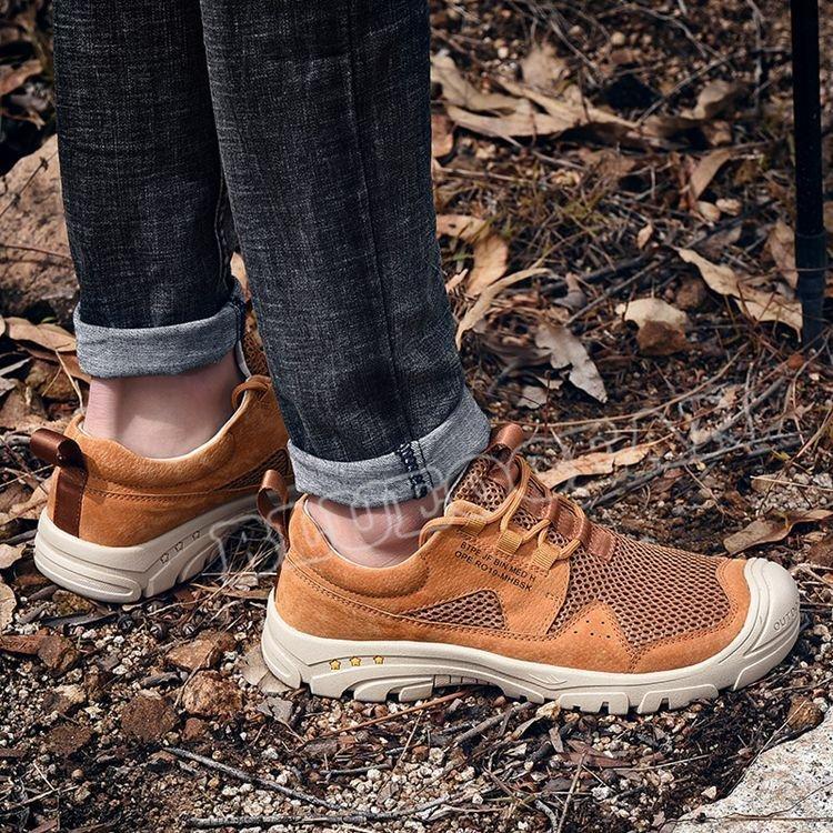 スニーカー メンズ ランニングシューズ ウォーキング トレッキングシューズ 厚底 疲れにくい 通気性 超軽量 スポーツ アウトドア かっこいい 靴 韓国風 春夏秋冬 |  | 05