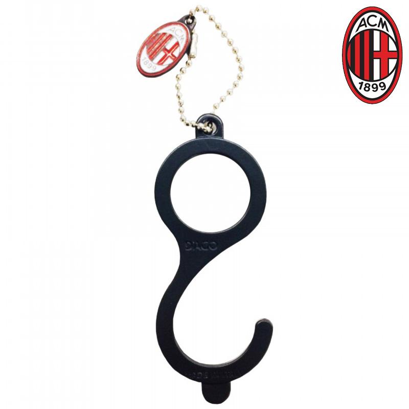 Acミラン 非接触キーリング サッカー 海外クラブチーム ミラン 触らない ボタン触らない コロナ対策 Acミラングッズ Acm Mico002 イレブンストア 通販 Yahoo ショッピング