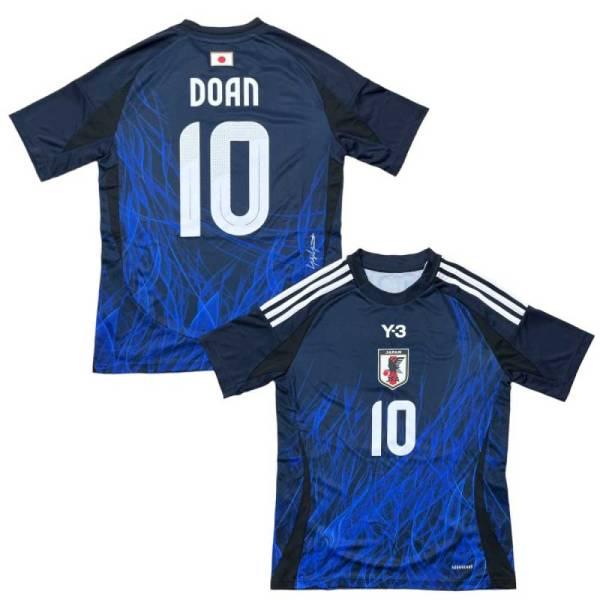 【ジュニア】 アディダス サッカー日本代表 2024 ホーム レプリカ ユニフォーム #10 堂安律 JMU99DOAN10_2