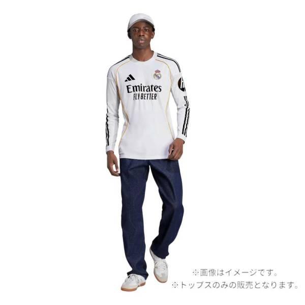 adidas（アディダス） レアル・マドリード 25/26 ホームレプリカ長袖