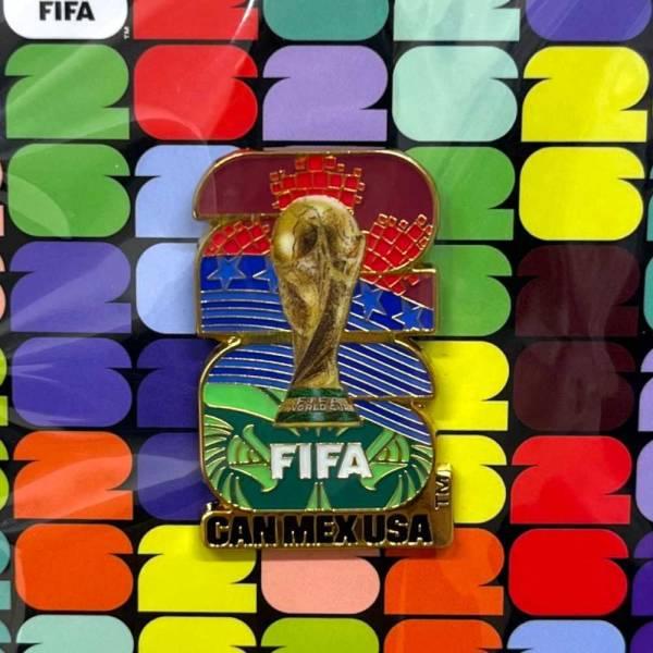 FIFA ワールドカップ 2026 開催国エンブレム ピンバッジ F26PN0010