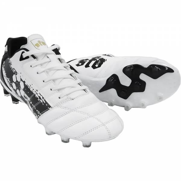 サッカーシューズ 25.5cm ホワイト/ブラック/レッド SFIDA（スフィーダ） PIONIERE HG KL サッカースパイク SF23PN01