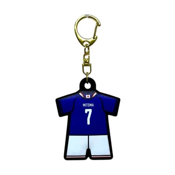 【未開封】藤井風　パナスタ　ユニフォームキーホルダー SALE】プレーヤーズユニ型ラバーキーホルダー2024(SAMURAI BLUE