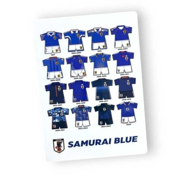 日本サッカー協会（JFA）公式 JFA サッカー日本代表 下敷き (歴代
