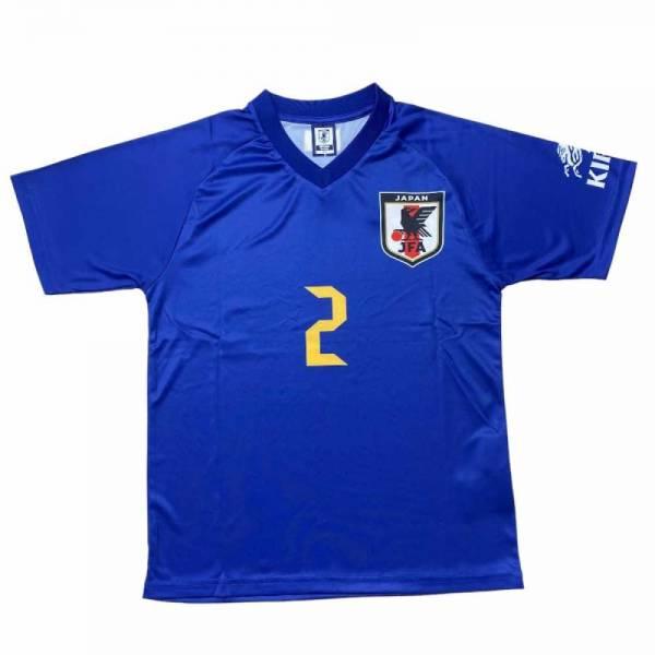 JFA KIRIN×サッカー日本代表 プレーヤーズTシャツ2023 O500A ( サッカー 代表 Ｔシャツ 日本代表ユニフォーム風 大人 子供 キッズ 青 ブルー キリン )｜11store｜02