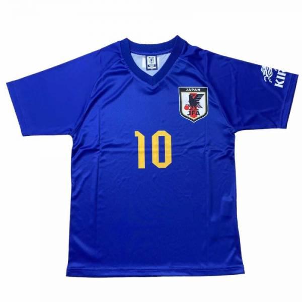 JFA KIRIN×サッカー日本代表 プレーヤーズTシャツ2023 O500A ( サッカー 代表 Ｔシャツ 日本代表ユニフォーム風 大人 子供 キッズ 青 ブルー キリン )｜11store｜05