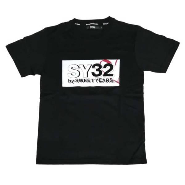 SY32 by SWEET YEARS NEW BOX ロゴTシャツ 14153J