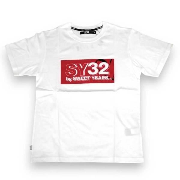 SY32 by SWEET YEARS NEW BOX ロゴTシャツ 14153J