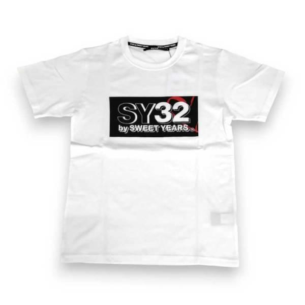 SY32 by SWEET YEARS NEW BOX ロゴTシャツ 14153J