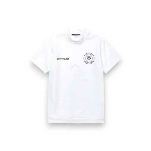 SY32 by SWEET YEARS ゴルフ RECYCLE PINKARI モック Tシャツ SYG24S01｜11store｜03