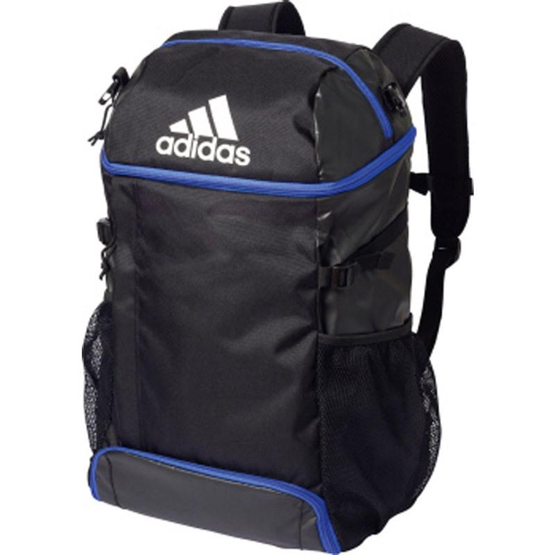 驚きの値段 Adidas アディダス サッカー フットサル Adp31bkb 黒色 青色 ボール用デイパック バックパック ボールバッグ