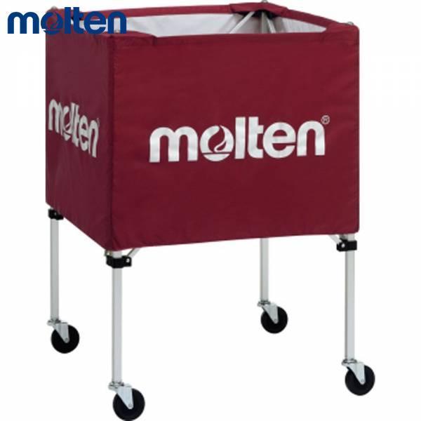 モルテン MT-BK0022E 折りたたみ式ボールカゴ（屋外用）（エンジ・サイズ：中）Molten[MTBK0022E] 返品種別A molten（モルテン） ボールカゴ(中・屋外) エンジ BK0022E : イレブン