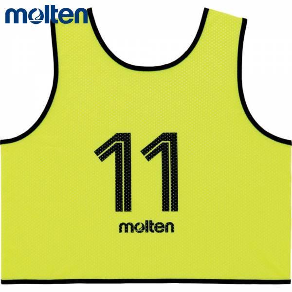 molten モルテン ゲームベストGV 10枚セット 蛍光イエロー GS0113KL