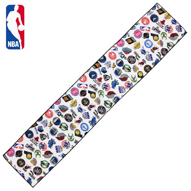 Nba クールタオル クリアボトル付 Allover バスケットボール Nbaチーム ファングッズ 冷感タオル Nba