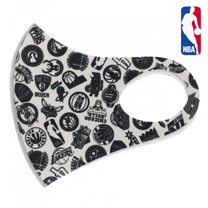 楽天最安値に挑戦 NBA マスク ALLOVER Mサイズ ランキング第1位 NBA34615 ファッションマスク バスケットボール バスケ 衛生用品