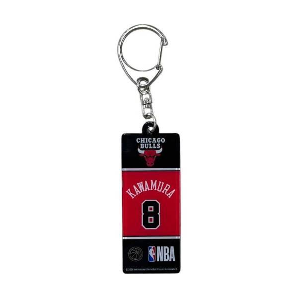 NBA シカゴ・ブルズ イラストアクリルキーホルダー #8 河村勇輝