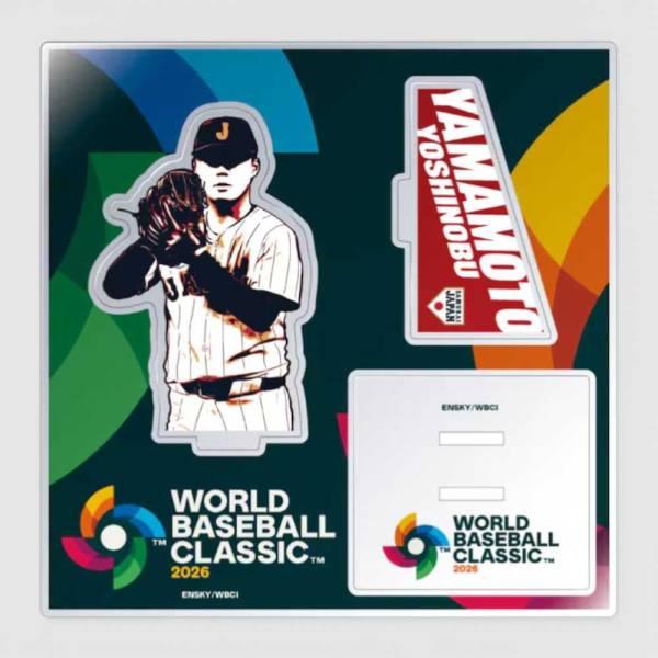 WBC 2026 MIZUNO 山本由伸　侍ジャパン　日本代表　カードおまけ付き 侍ジャパン WBC 2026 アクリルスタンド 山本 由伸 01399903 ( 野球