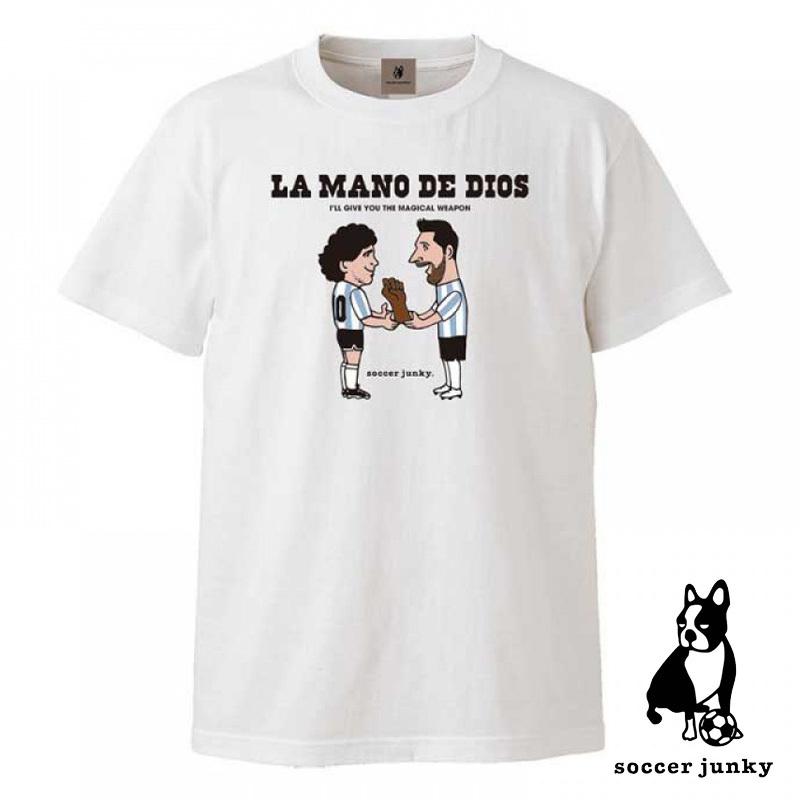 21激安通販 サッカージャンキー 半袖tee 神の手の継承 Sj484k サッカー サッカージャンキーｔシャツ 半袖シャツ
