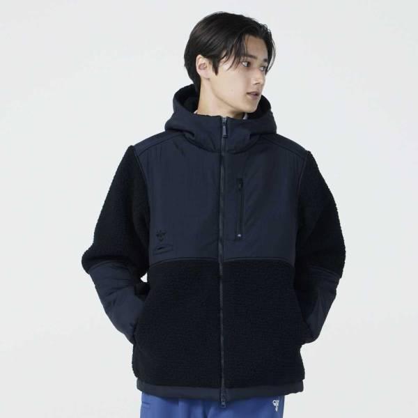 hummel（ヒュンメル） hummel PLAY ボア フードジャケット HAW2197