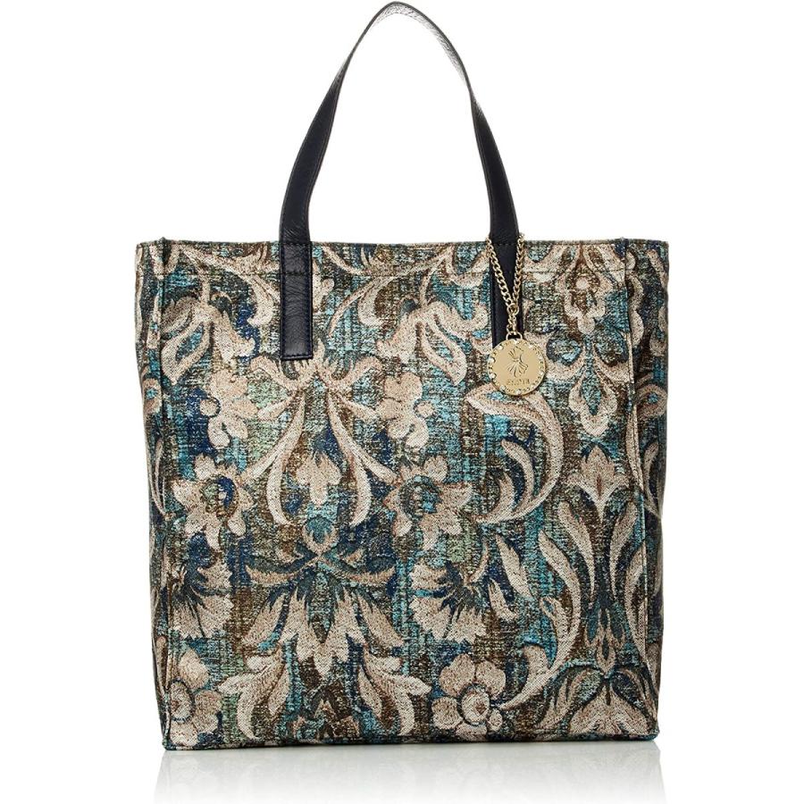 シィメ トートバッグm レディースファッション ハンドバッグ プチフルー 花柄 転写プリント生地素材 カーキ トートバッグm バッグ ネットショップ屋 牛革ハンドル 軽量 Smlh4dh1 速くおよび自由な