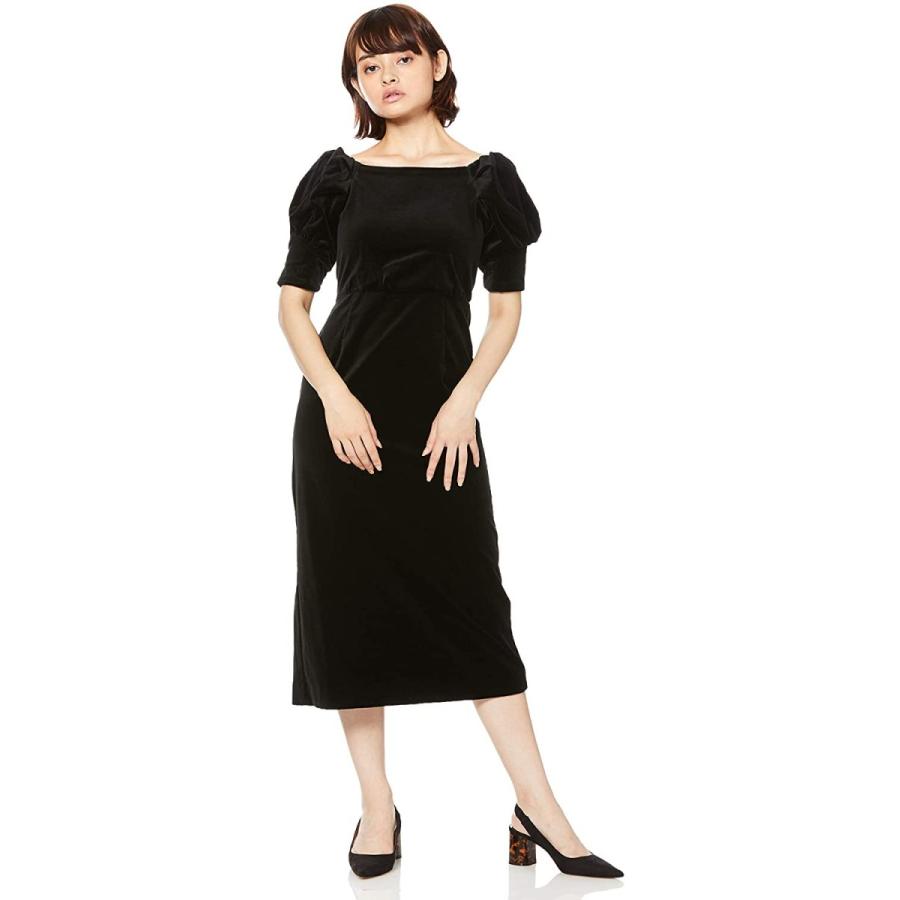 リリーブラウン ヴィンテージベロアワンピース Lwfo レディース Blk 日本 F Free サイズ Carreiraturbinada Com Br