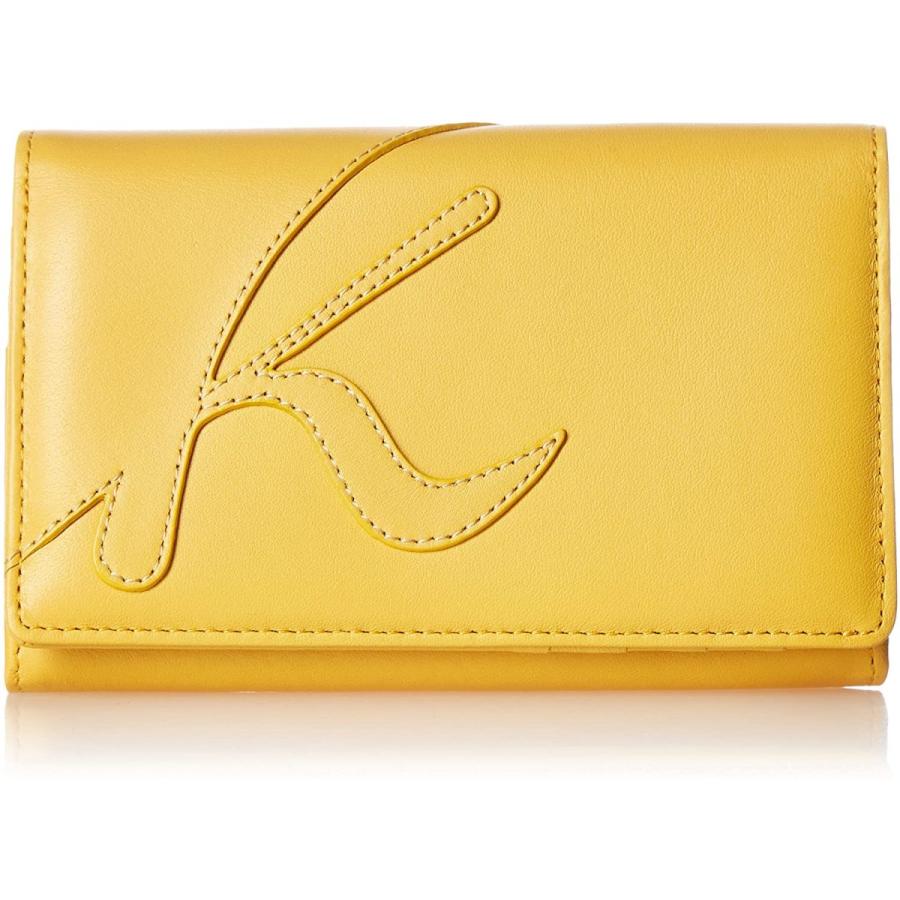 キタムラ 二折財布 中身の量に合わせて調整できるダブルホックタイプ ZH0341 マスタード 43431 正規取扱店 祝日 黄色