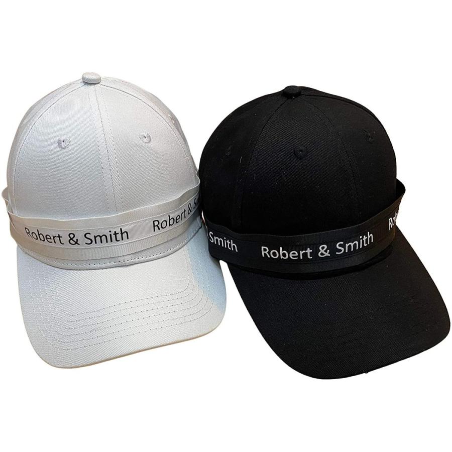【爆売り！】 ロバート アンド スミス ゴルフ キャップ メンズquot;白黒2個セットquot; ゴルフ帽子 高価値 標準サイズ サングラスストッパー付