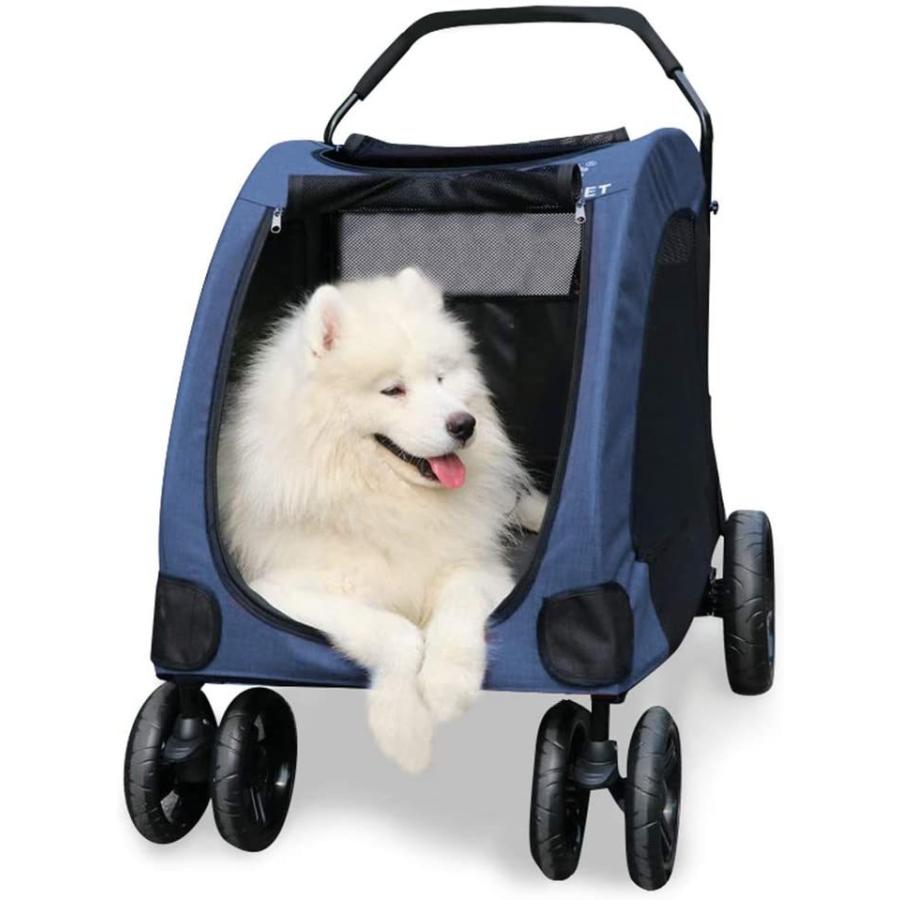 純正特注 Gpr ペットカート 犬用ベビーカー 犬 カート 猫 バギー 大型犬 多頭中小型犬 猫 3色 四輪 多頭用 介護用 多機能 軽量 折りたたみ 組み立て 純正オーダー Ssl Daikyogo Or Jp