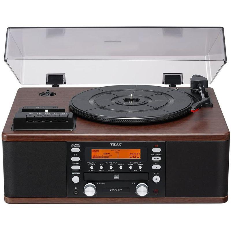 25【新品未使用】 TEAC ターンテーブル/カセットプレーヤー付CDレコーダー LP-R520(WA) 【AA7818862852】(27248円)
