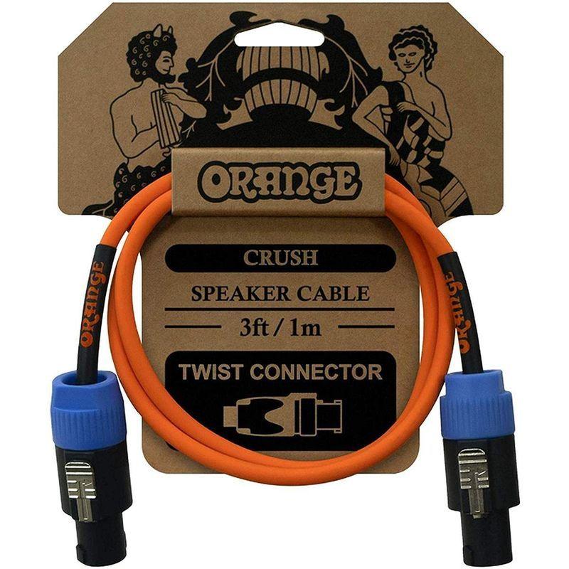 早い者勝ち早い者勝ちOrange CRUSH Speaker Cable 3ft 1m Twist