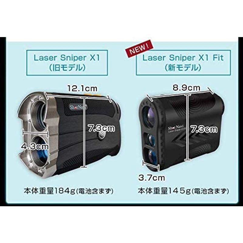 ショットナビ Laser Sniper X1 Fit(レーザー スナイパー) レーザー距離計測器/shot navi (ホワイト) ラウンド用品、アクセサリー Q1238353819(10816円)
