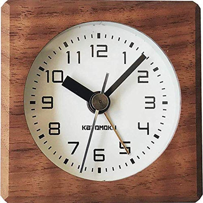 KATOMOKU Alarm Clock ウォールナット km-100WA 目覚まし時計